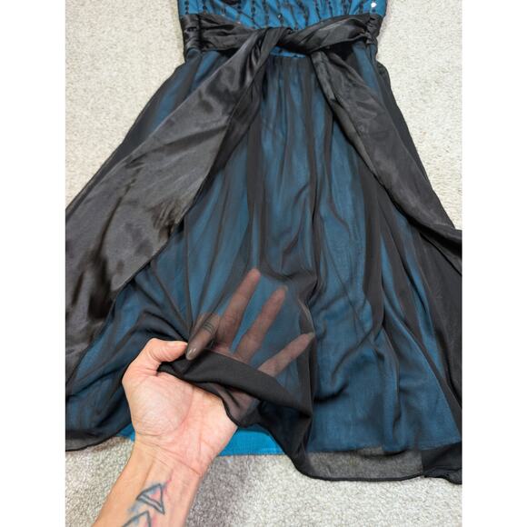 Tulle Y2k Vintage Blue Dress - Picture 7 of 7